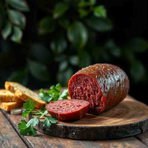French Guiana Boudin Créole - Blood Sausage (Not Cajun)